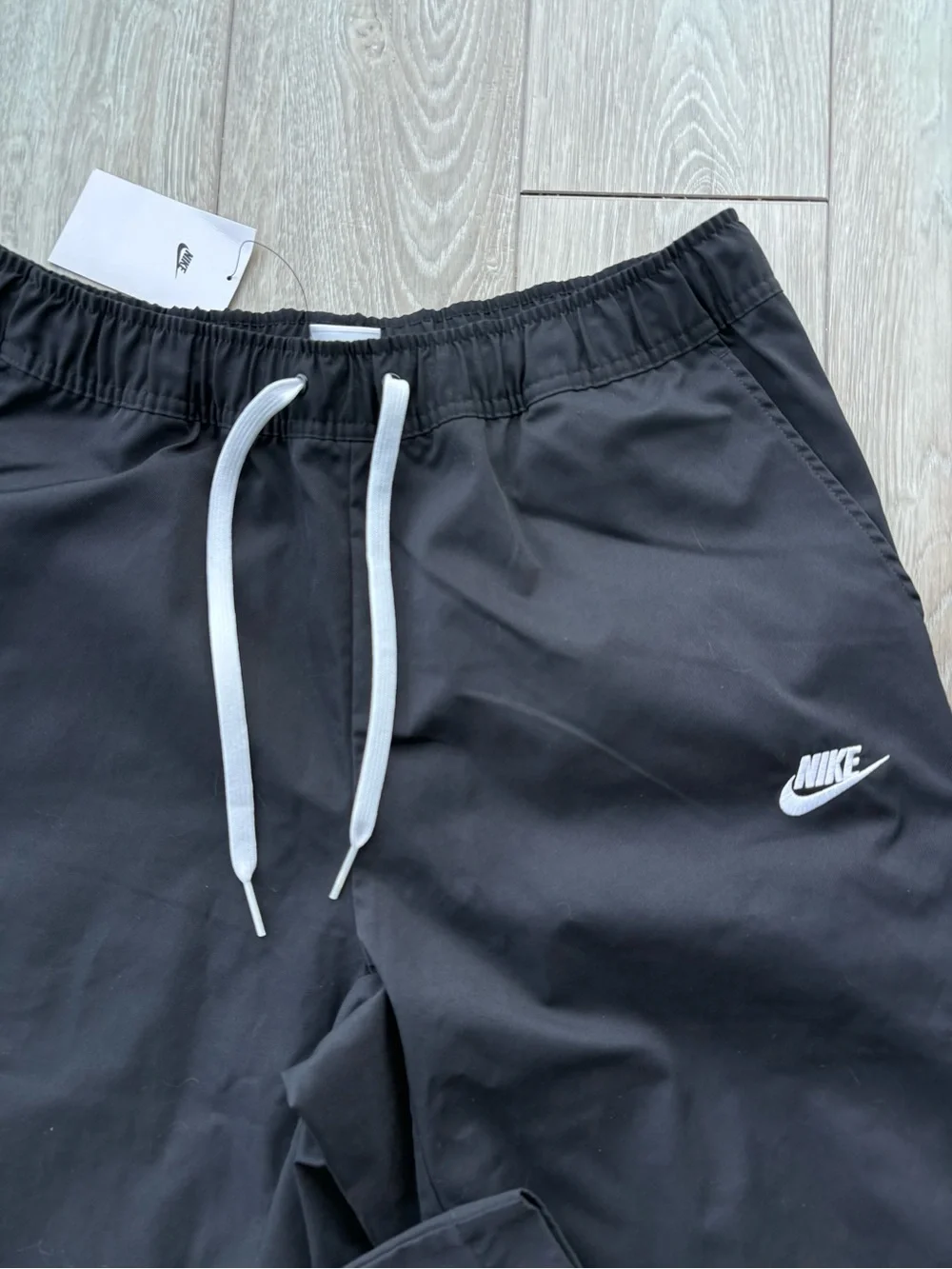 Nike tapered black pants